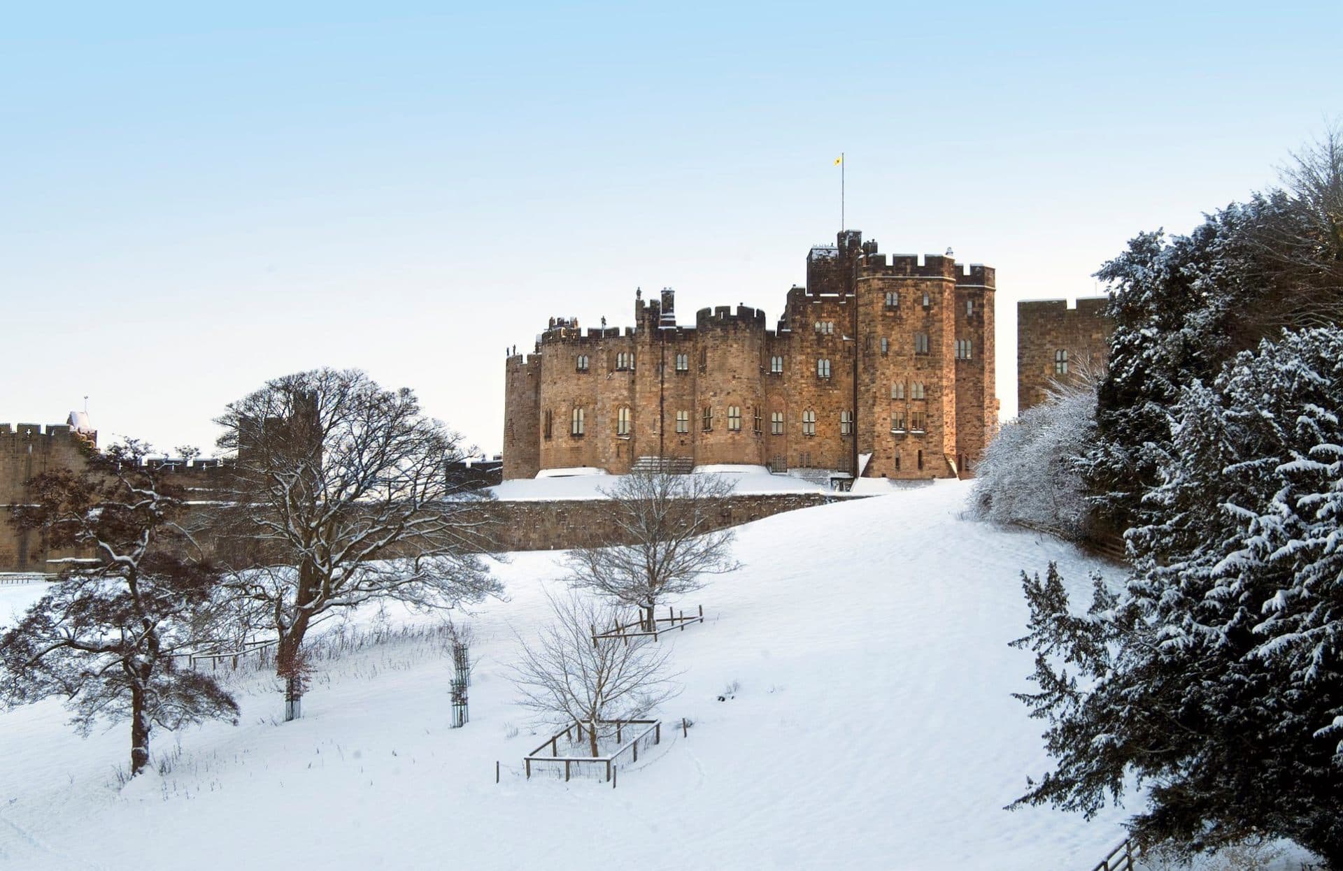 Where to stay in northumberland at christmas