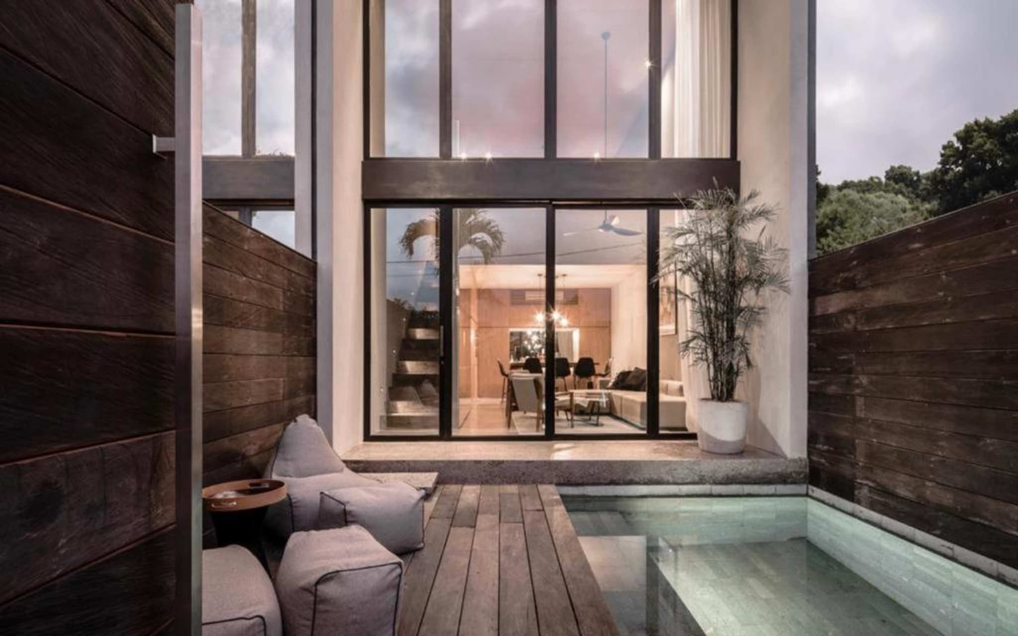 Front of room